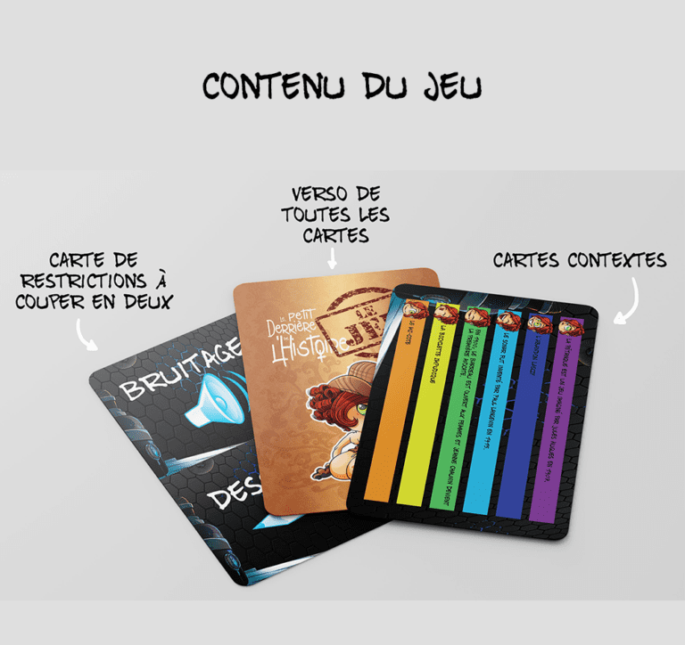Jeu de cartes Le Petit Derrière de l'Histoire – Image 2