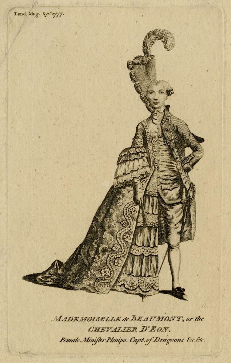 Le chevalier d’Éon (1728 – 1810)