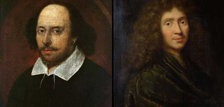 Molière (1622–1673) vs Shakespeare (1564–1616)