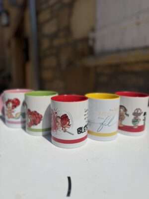 Pack de 5 mugs